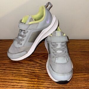 Nike Gray and Lilac Athletic Shoes